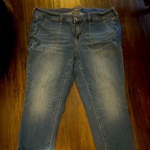 TORRID STRETCH JEANS CROP sz 16